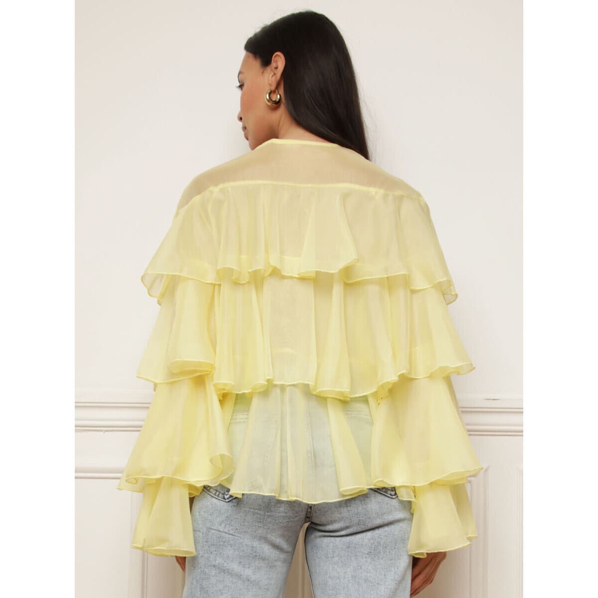 Women's Shirts La Modeuse Yellow