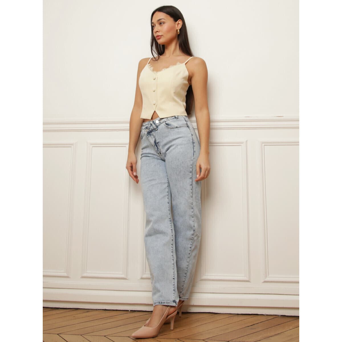 Women's T-Shirts La Modeuse Yellow