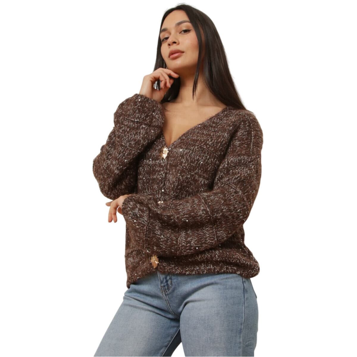 Women's Jackets La Modeuse Brown