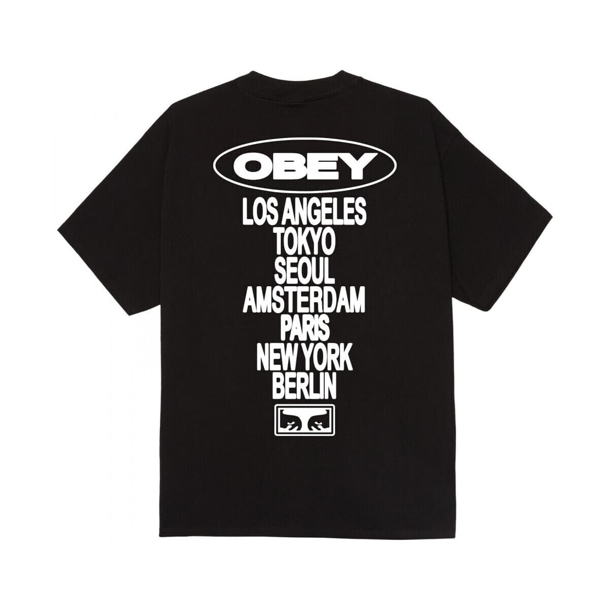 T-shirt με κοντά μανίκια Obey global impact