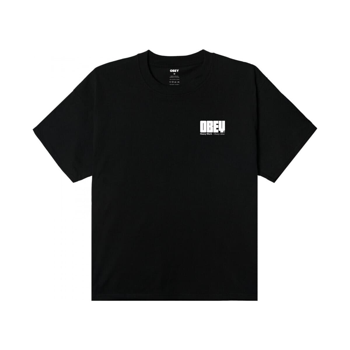 T-shirt με κοντά μανίκια Obey heavy ideas