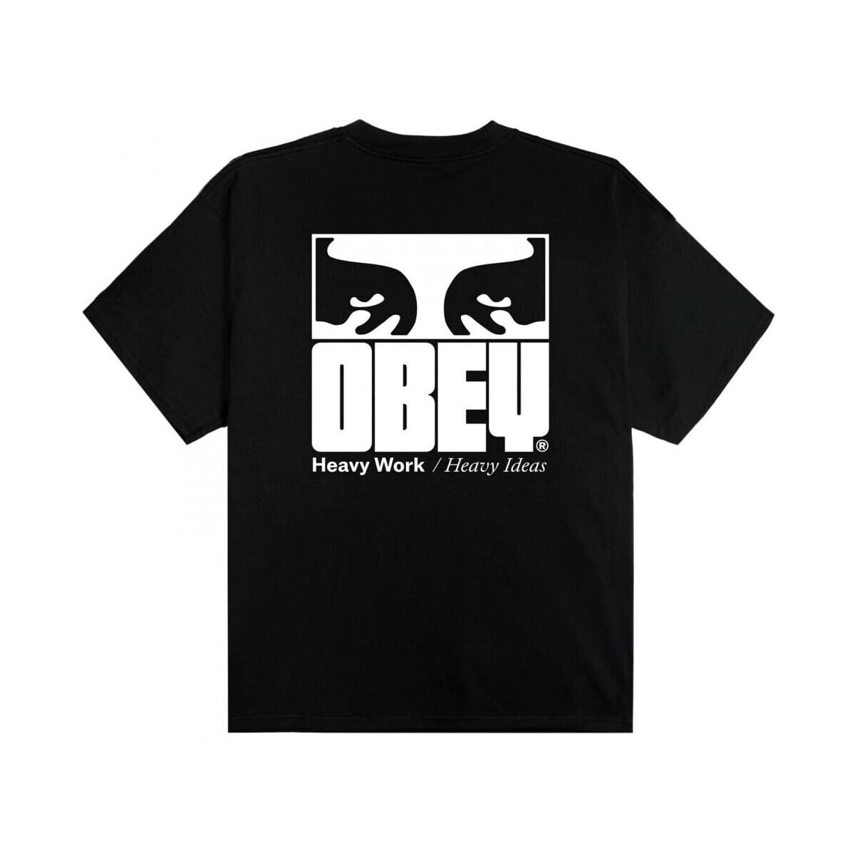 Men's T-Shirts Obey Black