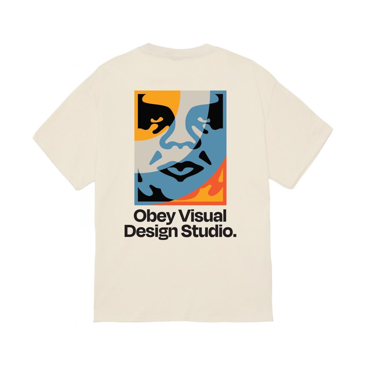 Men's T-Shirts Obey Beige