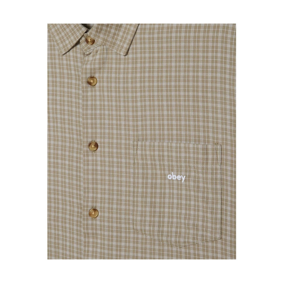 Men's Shirts Obey Green