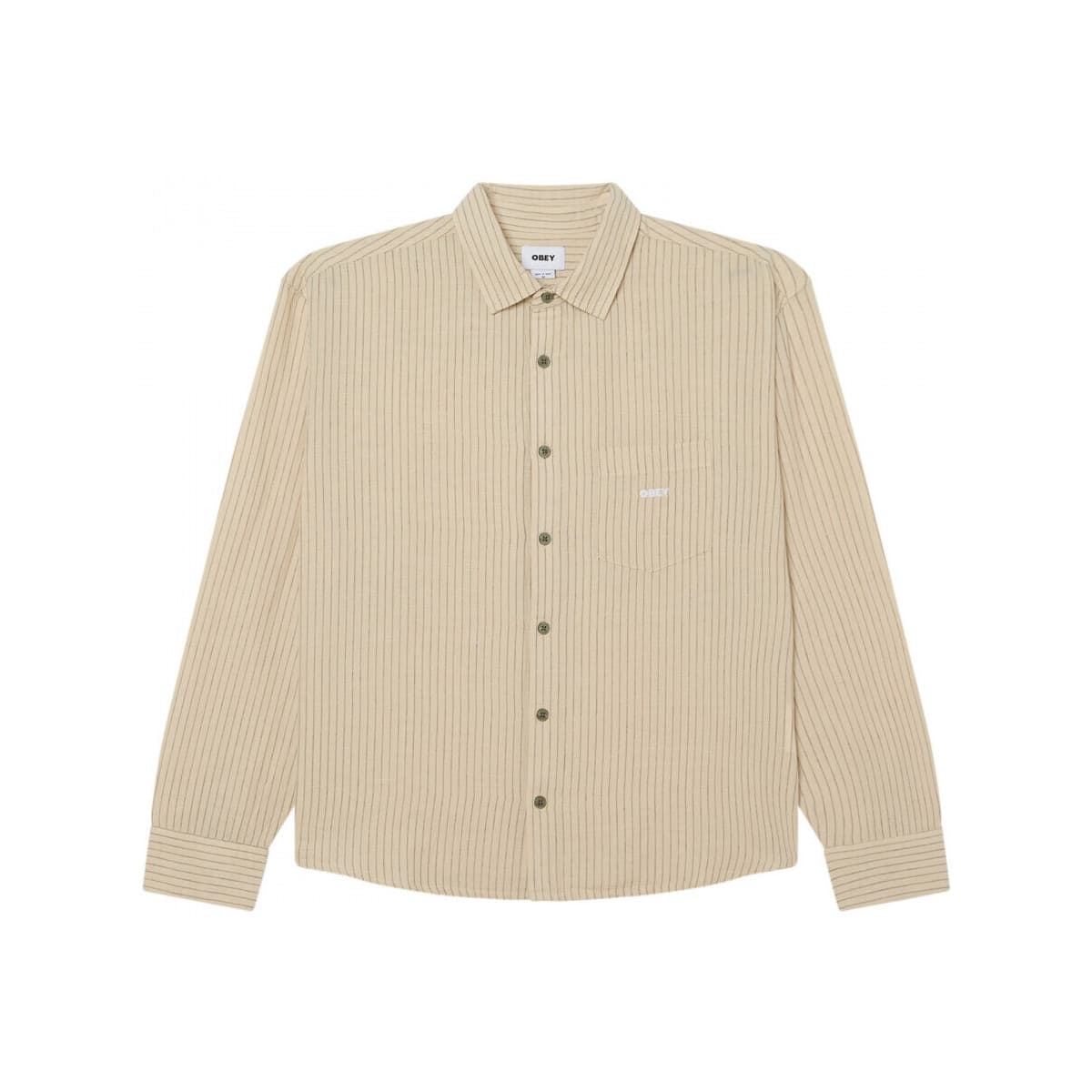 Πουκάμισο με μακριά μανίκια Obey Nelson woven