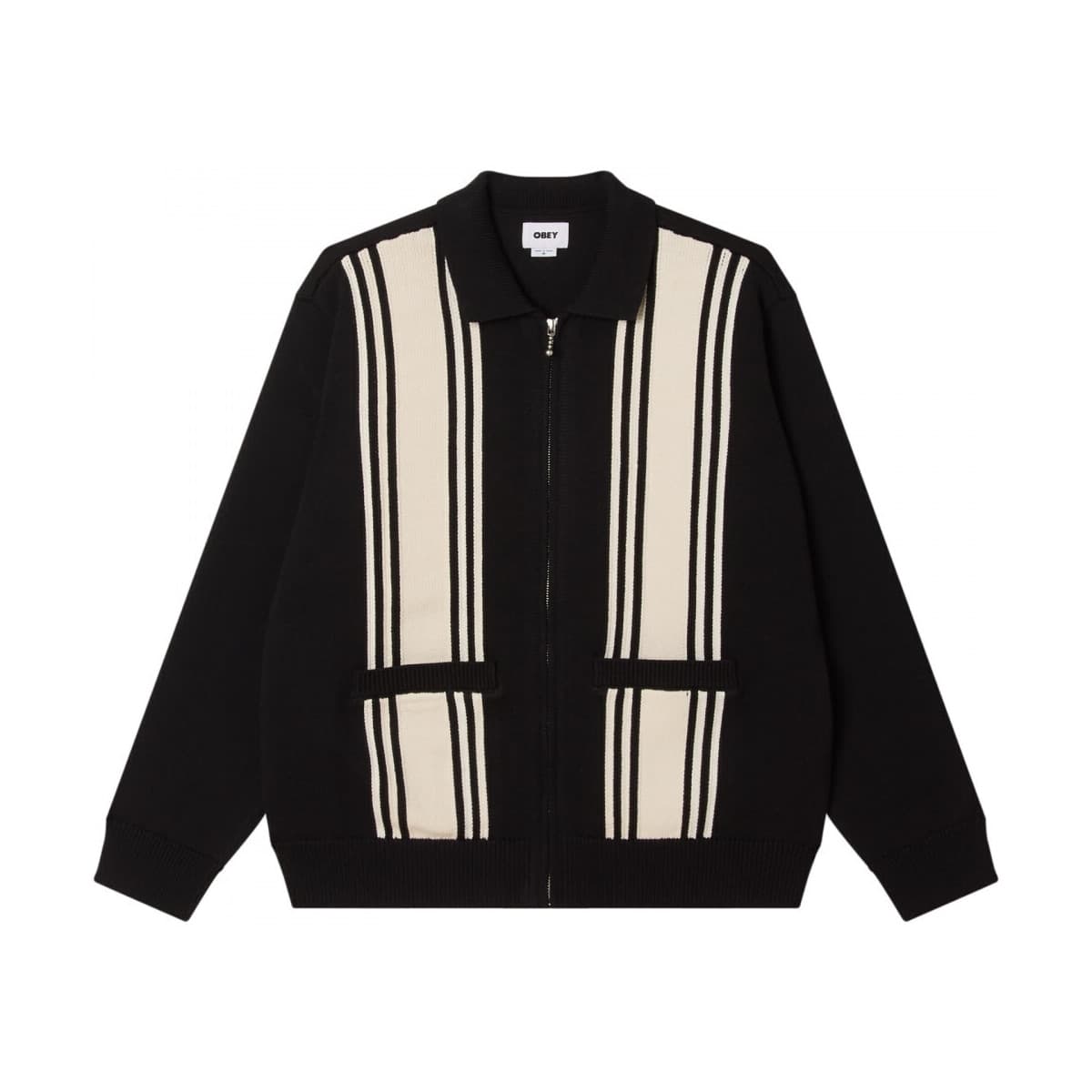 Men's Jackets Obey Black