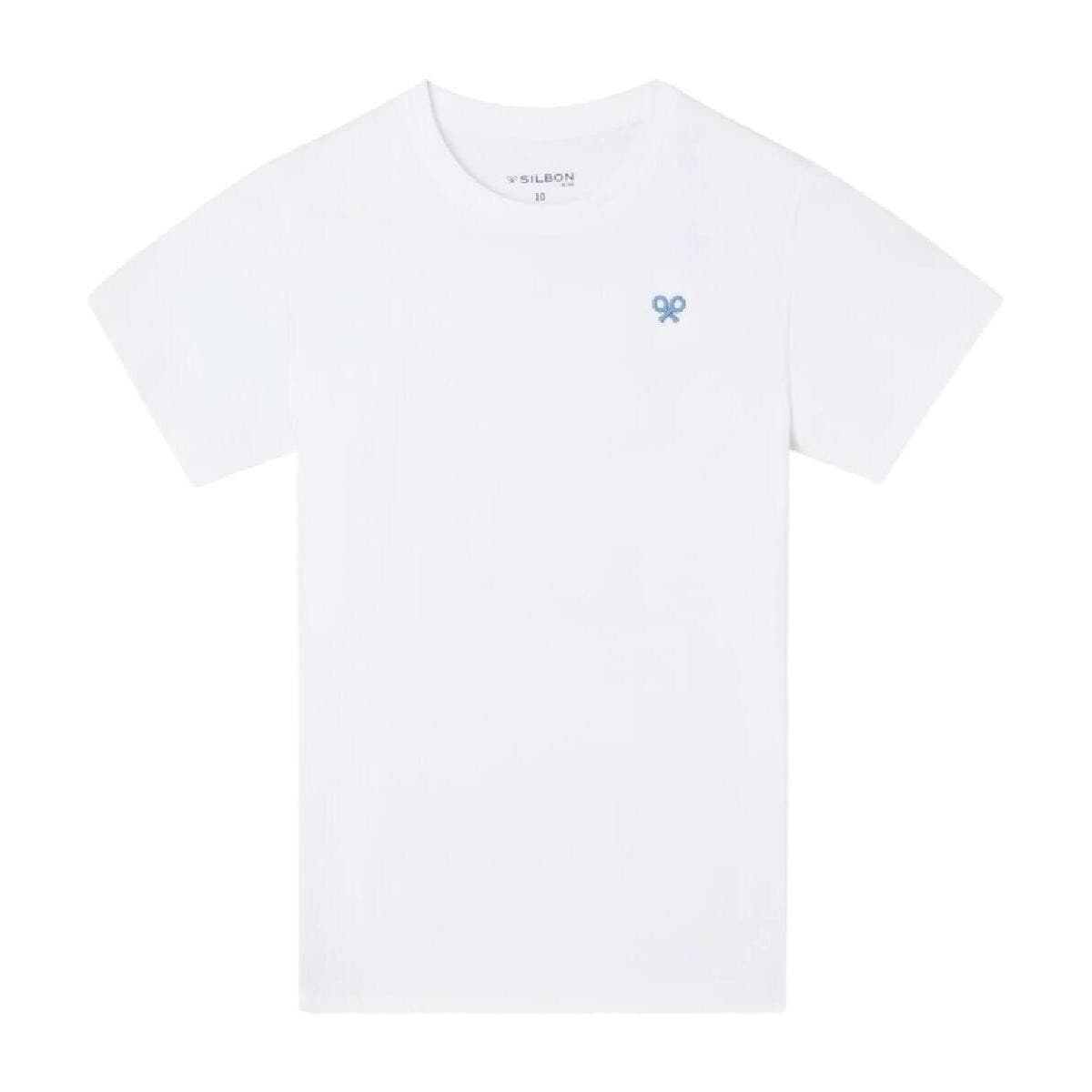 T-shirt με κοντά μανίκια Silbon SS263070401257