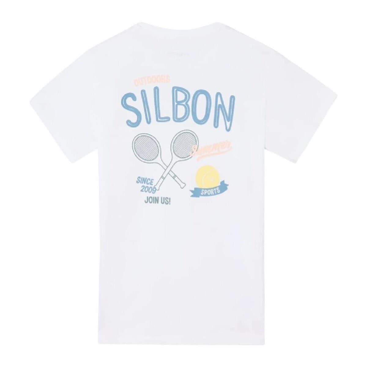 Boys' T-Shirts Silbon White