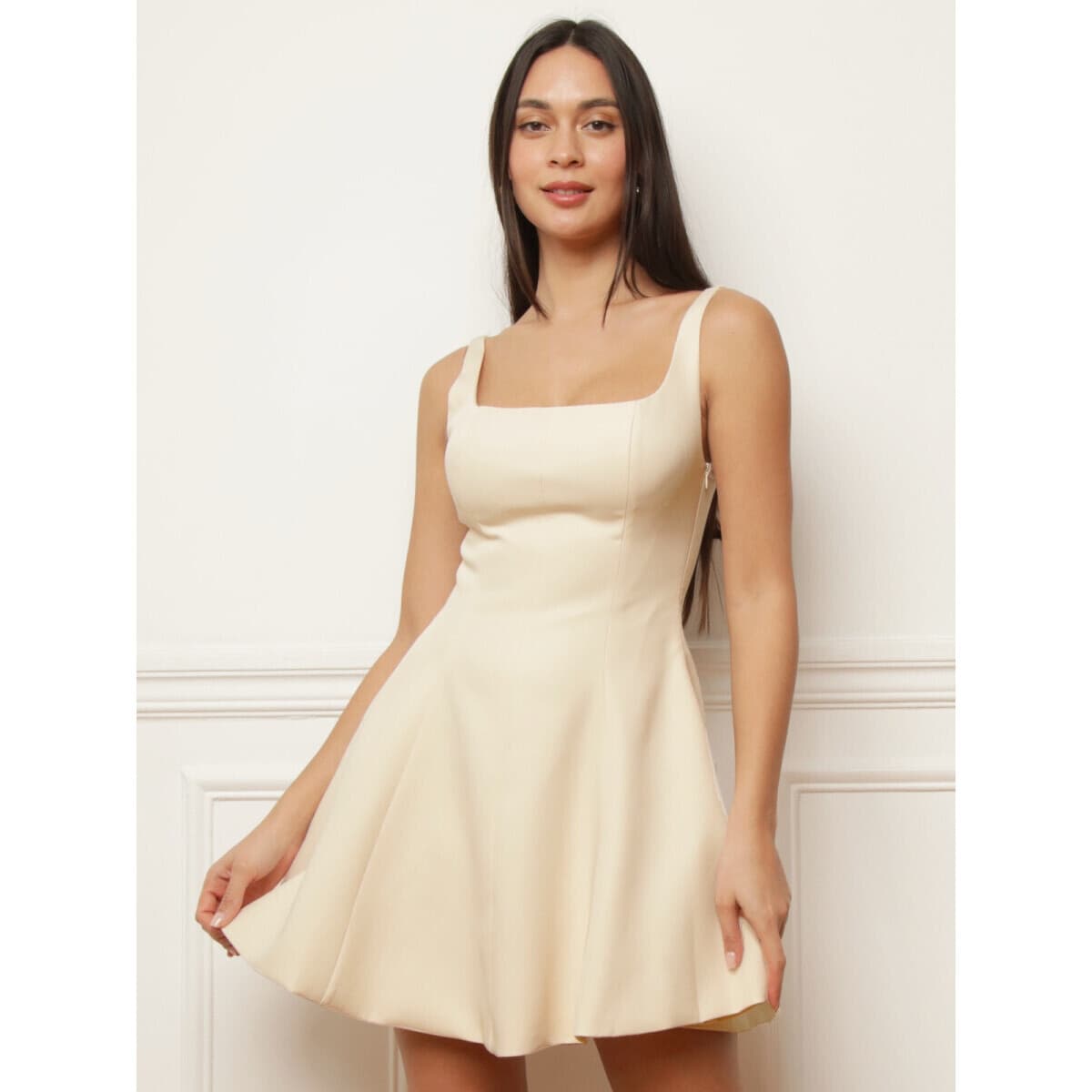Women's Dresses La Modeuse Beige