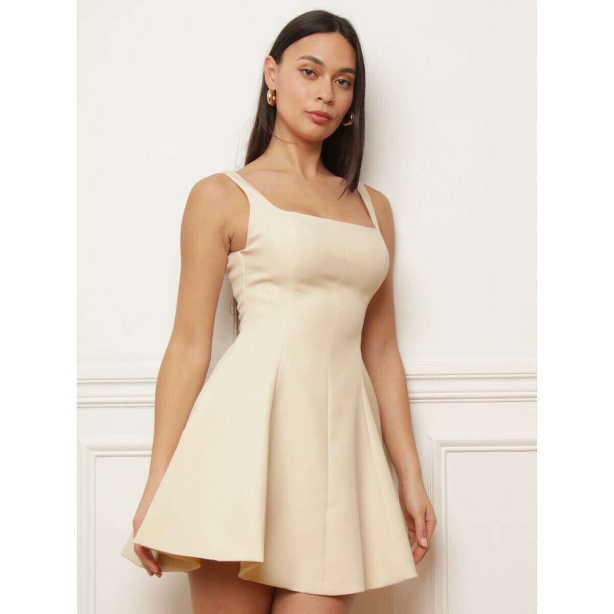 Women's Dresses La Modeuse Beige