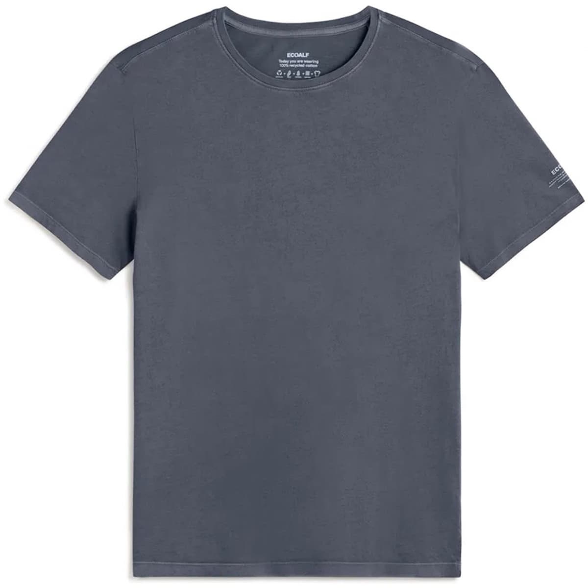 Men's Sports T-Shirts Ecoalf Gray