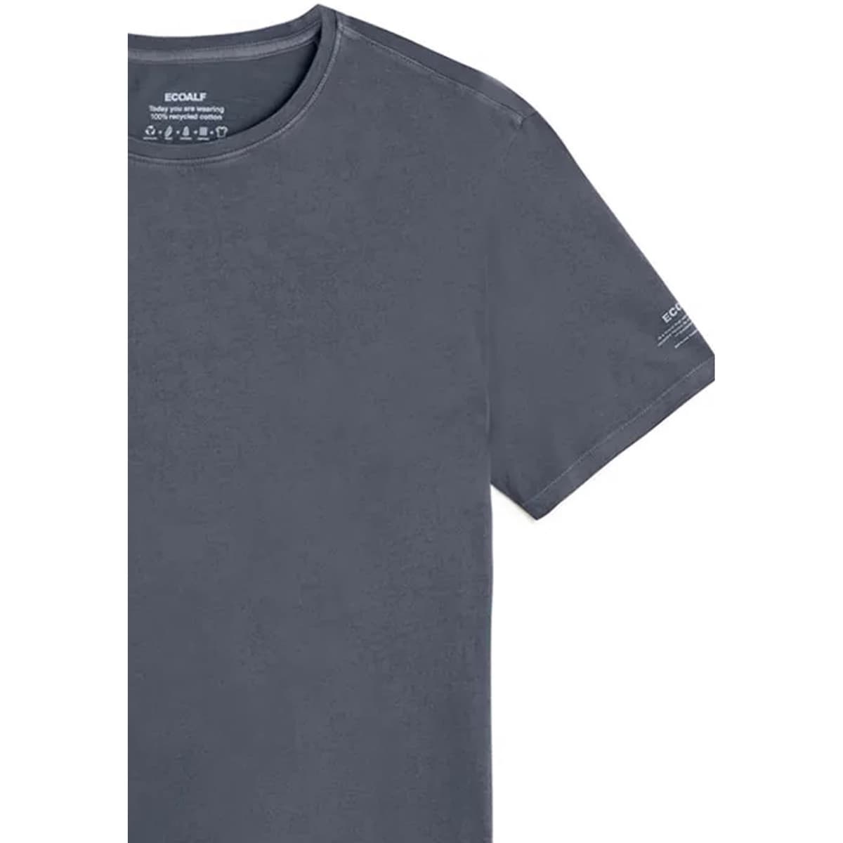 Men's Sports T-Shirts Ecoalf Gray