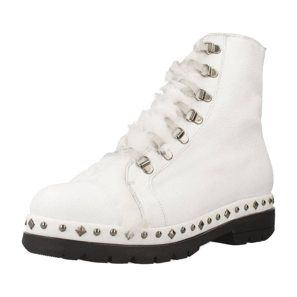 Women's Ankle Boots Pons Quintana White
