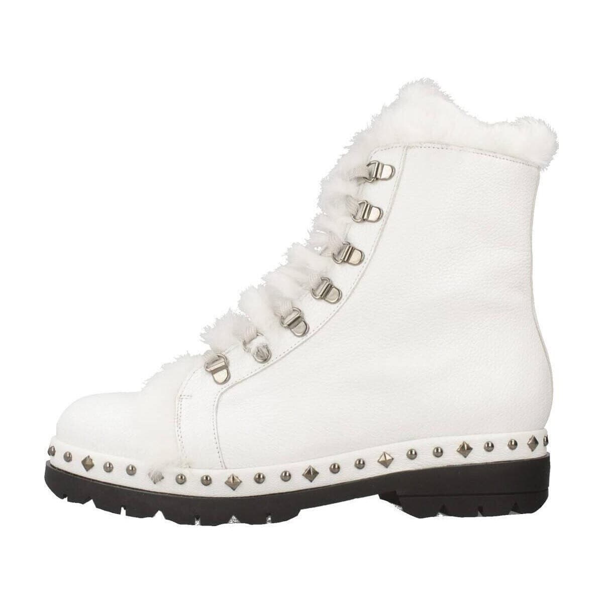 Women's Ankle Boots Pons Quintana White