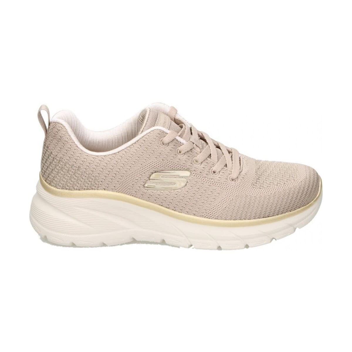 Women's Gym Shoes Skechers Beige