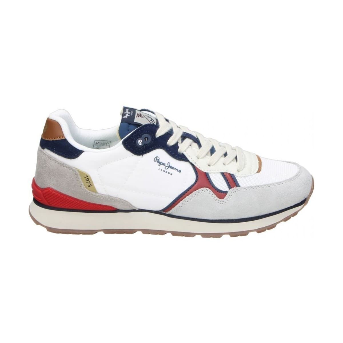 Men's Gym Shoes Pepe Jeans White