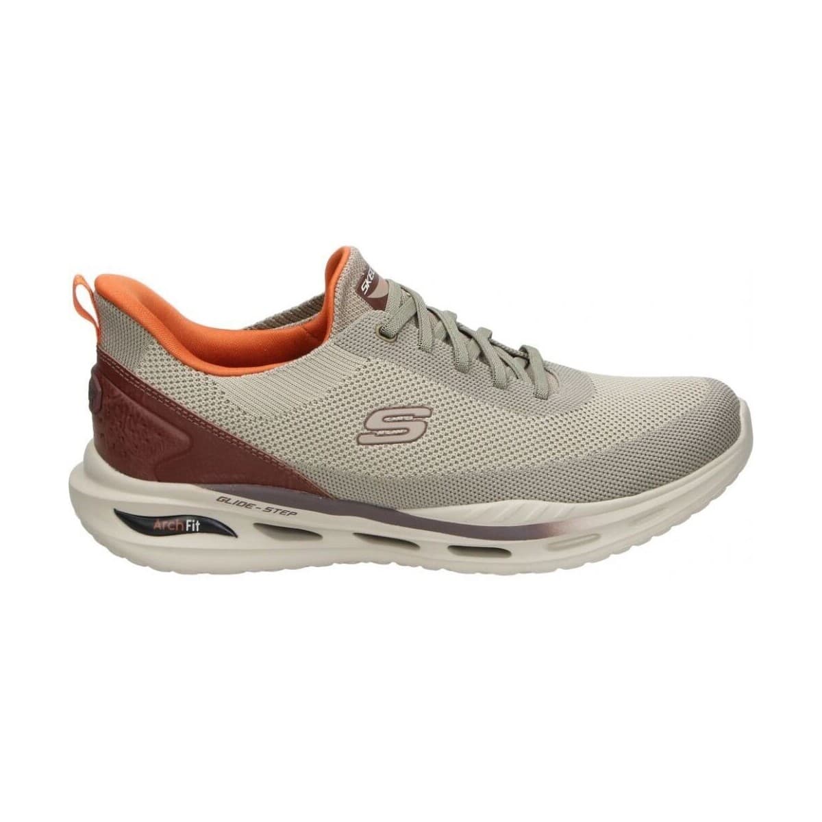 Men's Gym Shoes Skechers Beige