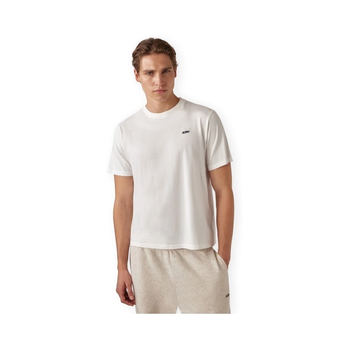 Men's T-Shirts Autry White