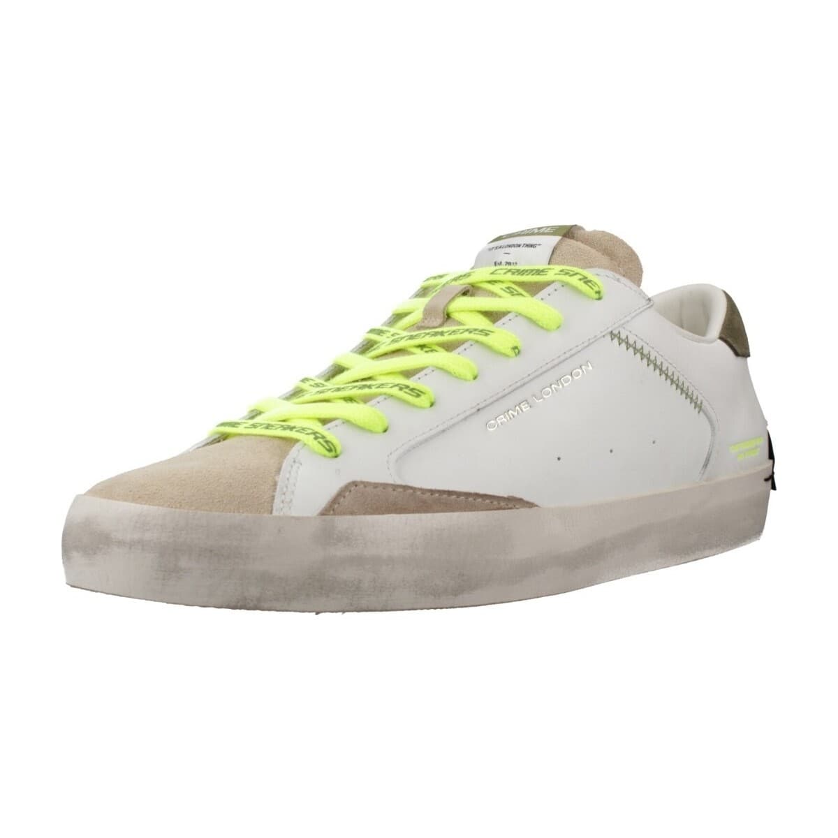 Men's Sneakers Crime London White