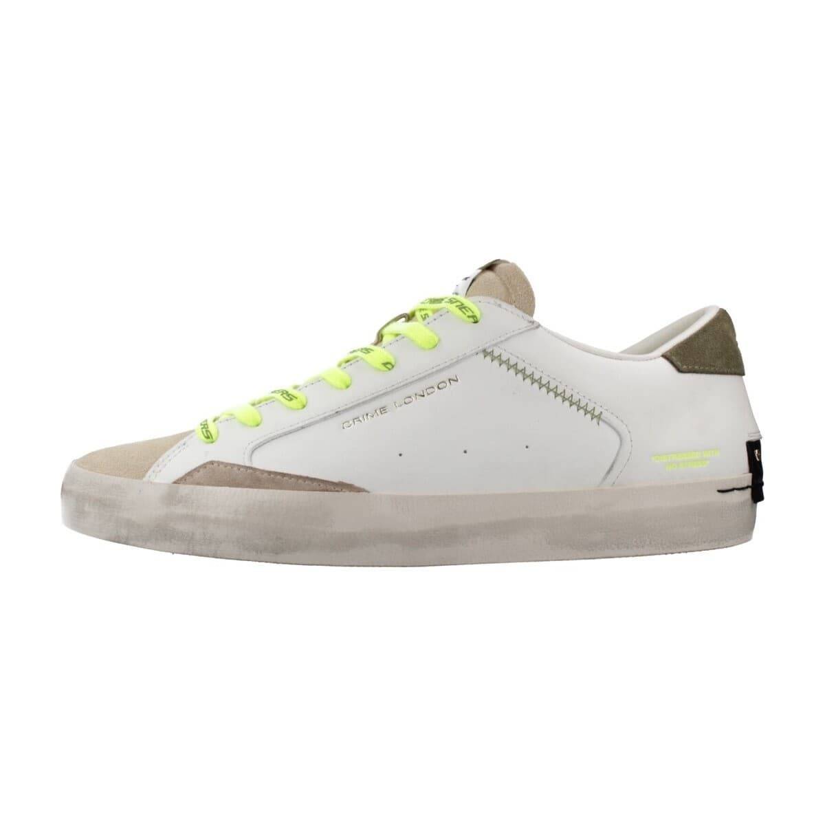 Men's Sneakers Crime London White
