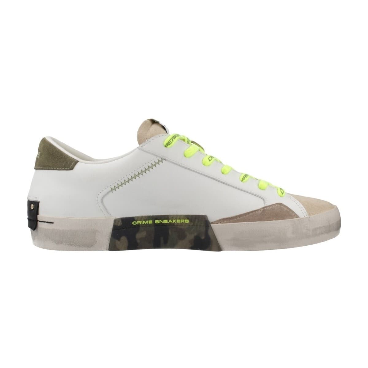 Men's Sneakers Crime London White