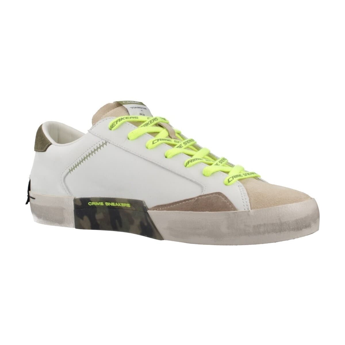 Men's Sneakers Crime London White
