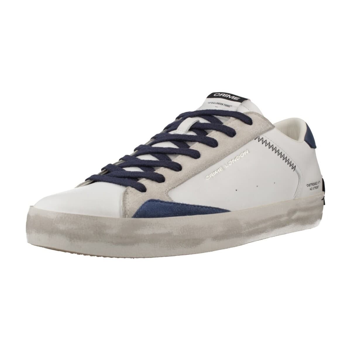 Men's Sneakers Crime London White
