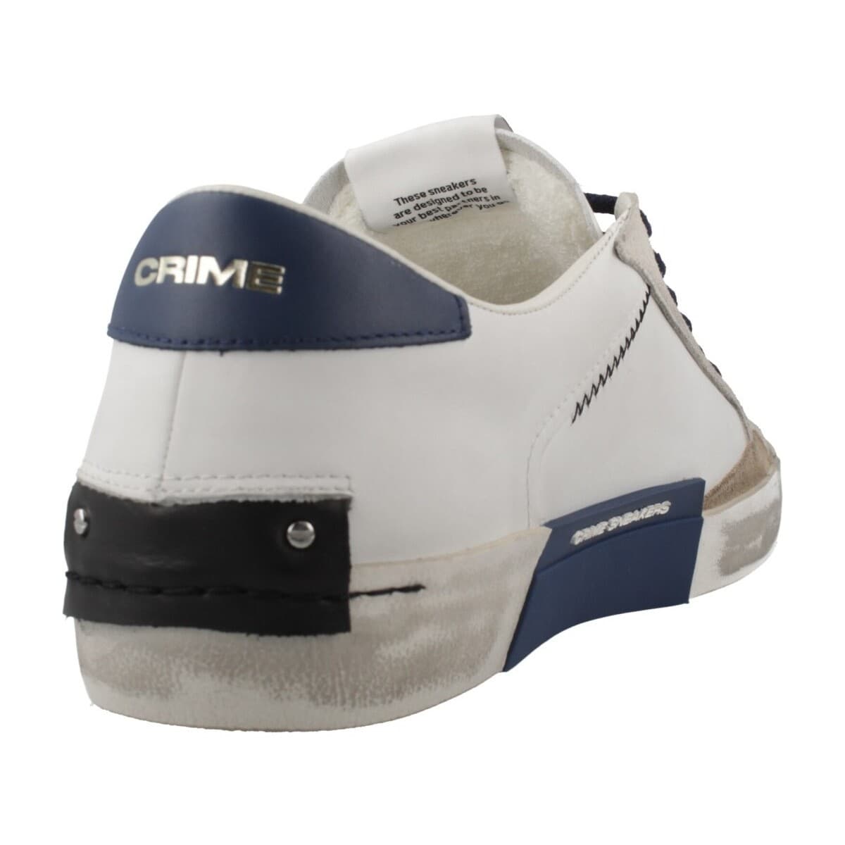 Men's Sneakers Crime London White