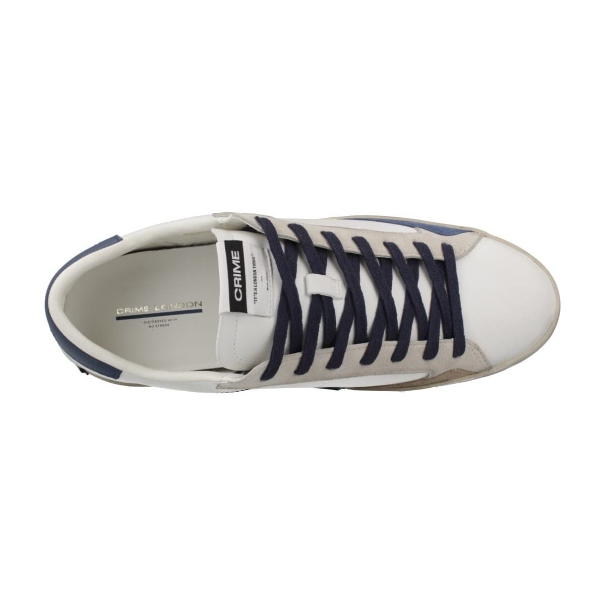 Men's Sneakers Crime London White