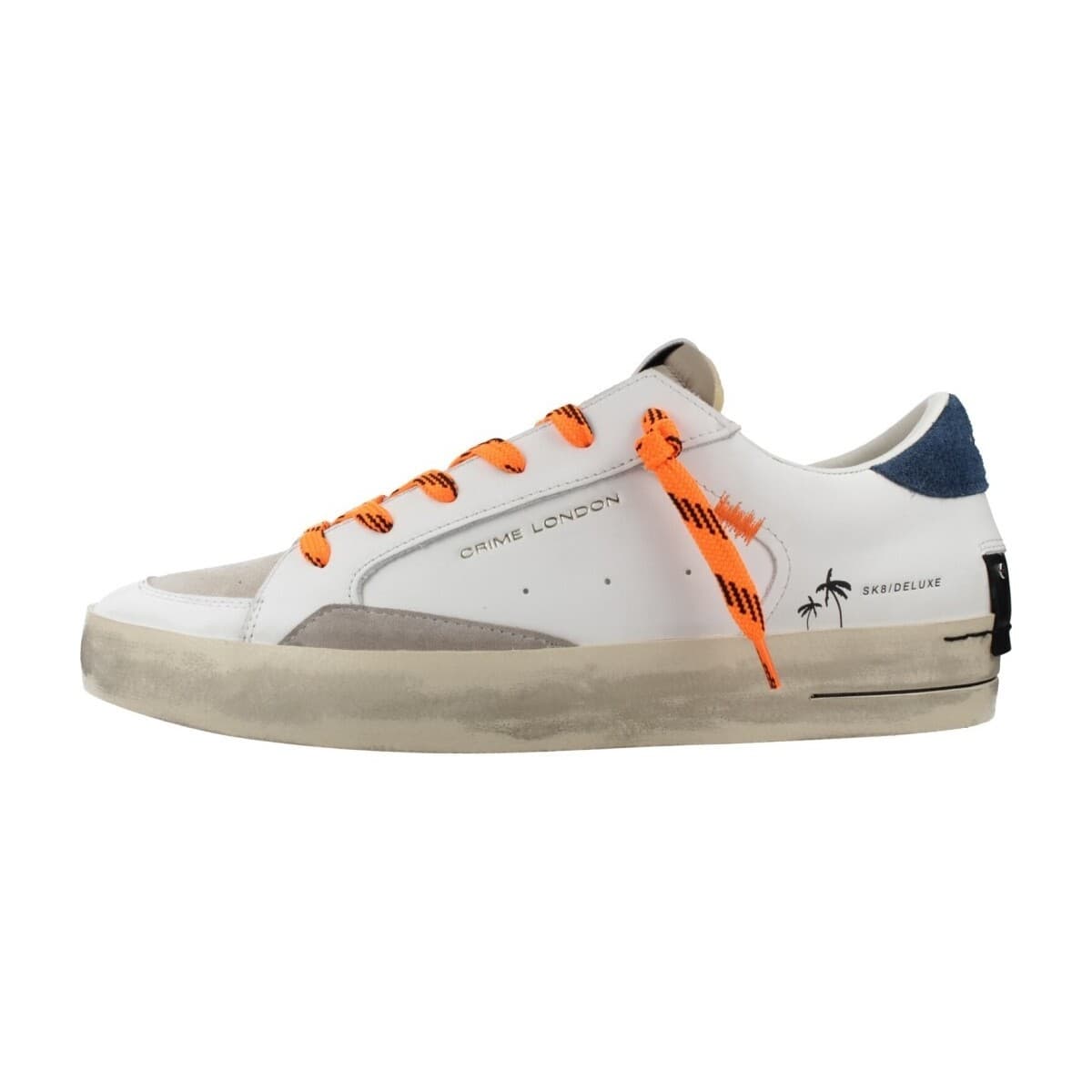 Men's Sneakers Crime London White