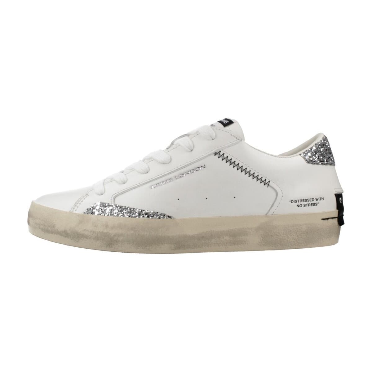 Women's Sneakers Crime London White