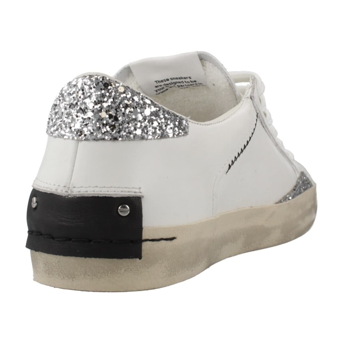 Women's Sneakers Crime London White