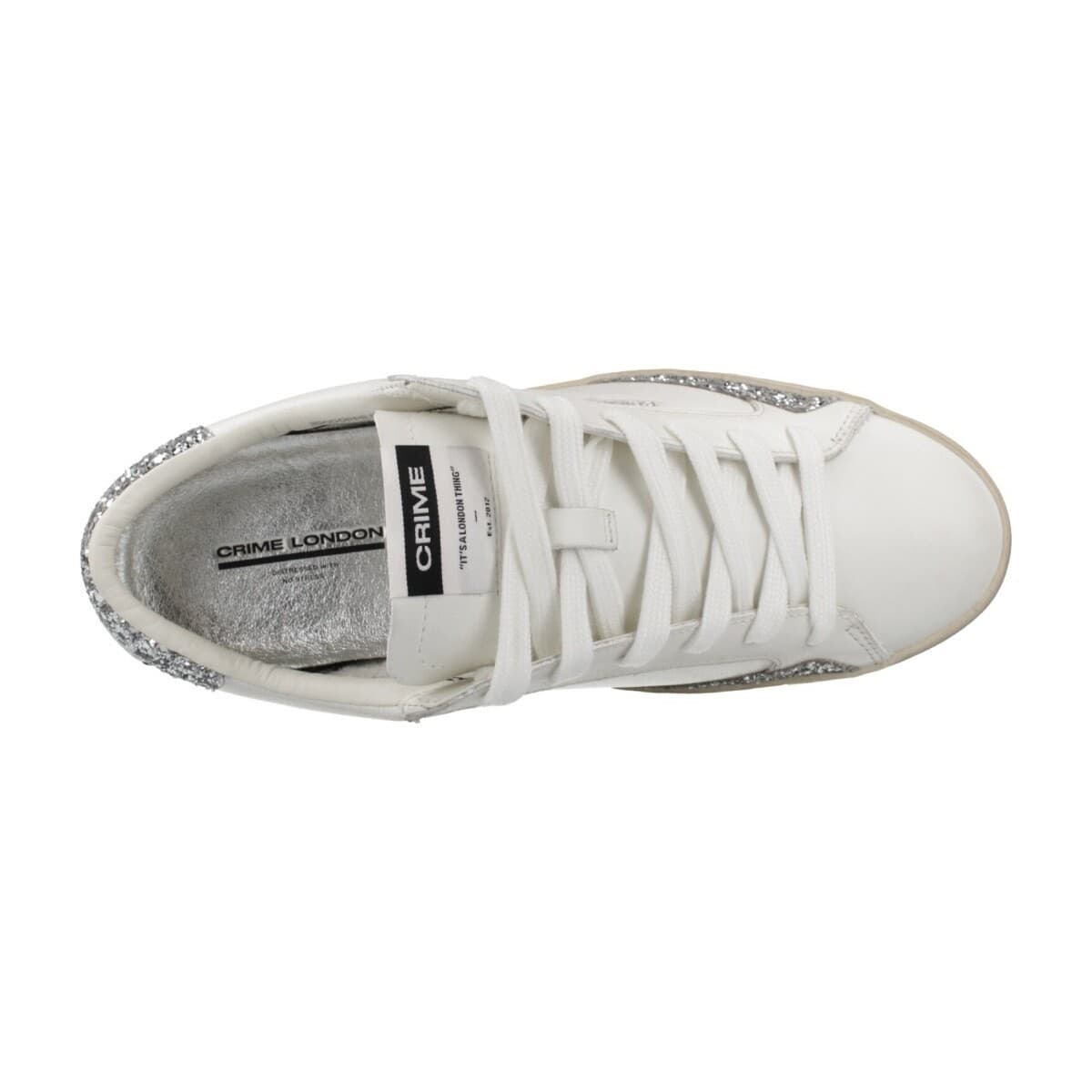 Women's Sneakers Crime London White