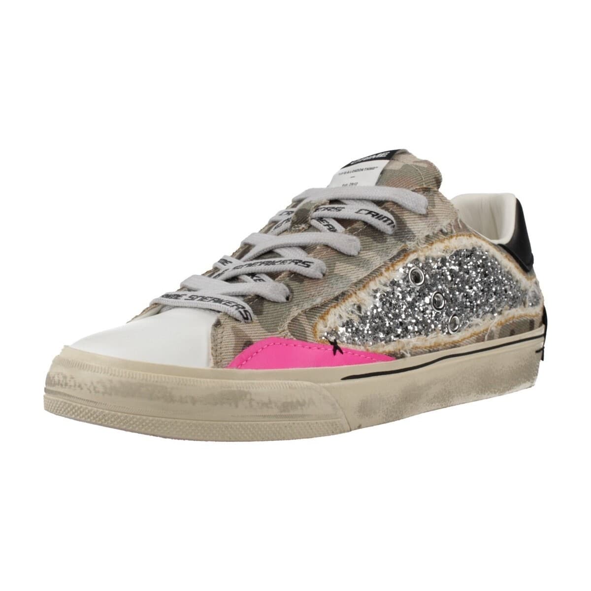 Xαμηλά Sneakers Crime London Sport Zapatillas Mujer Modèle Distressed