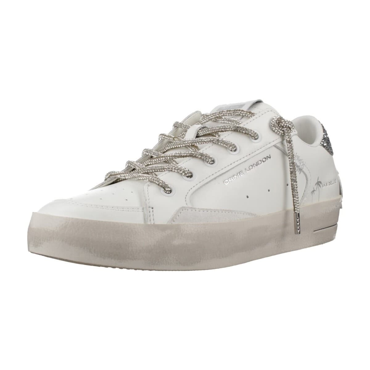 Women's Sneakers Crime London White