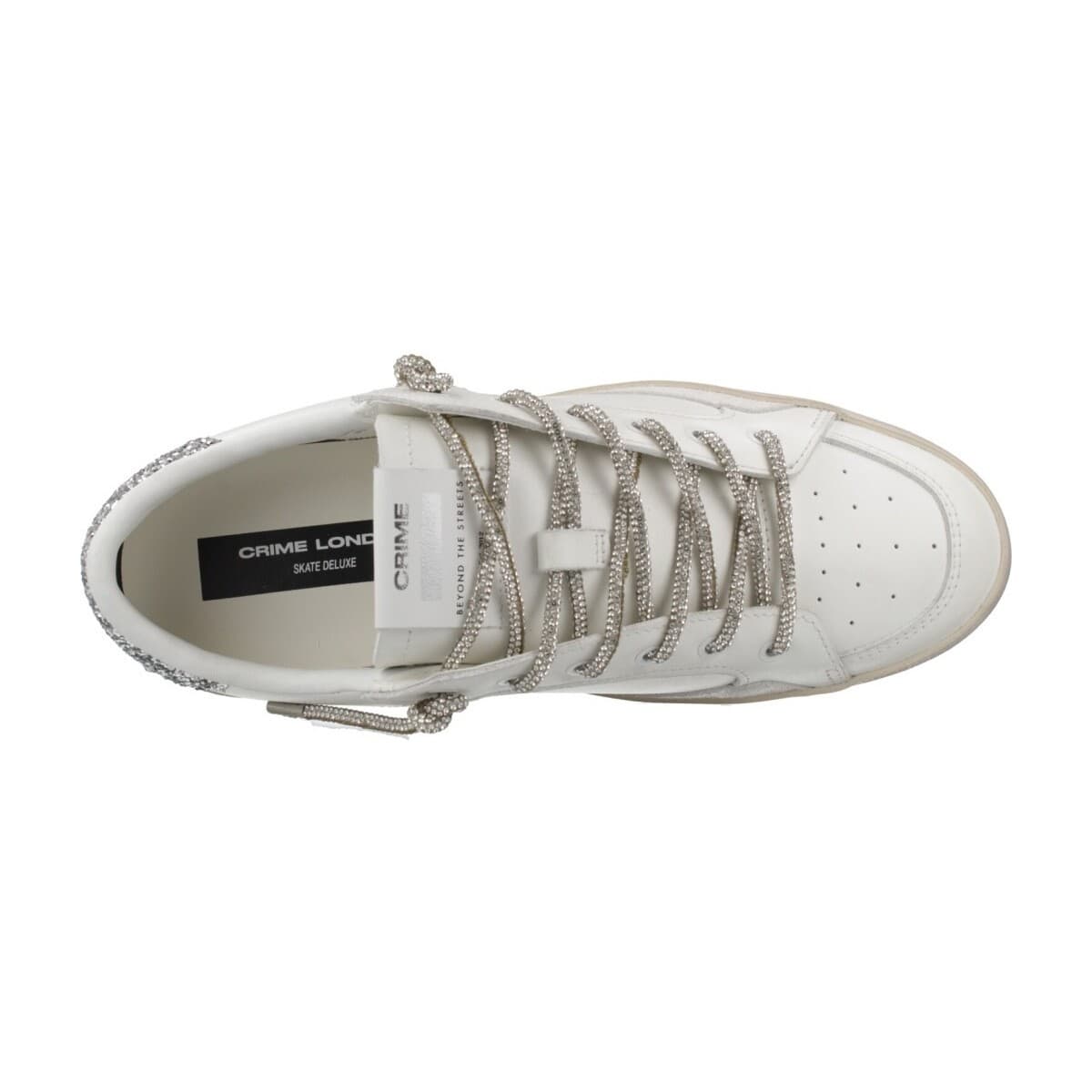 Women's Sneakers Crime London White