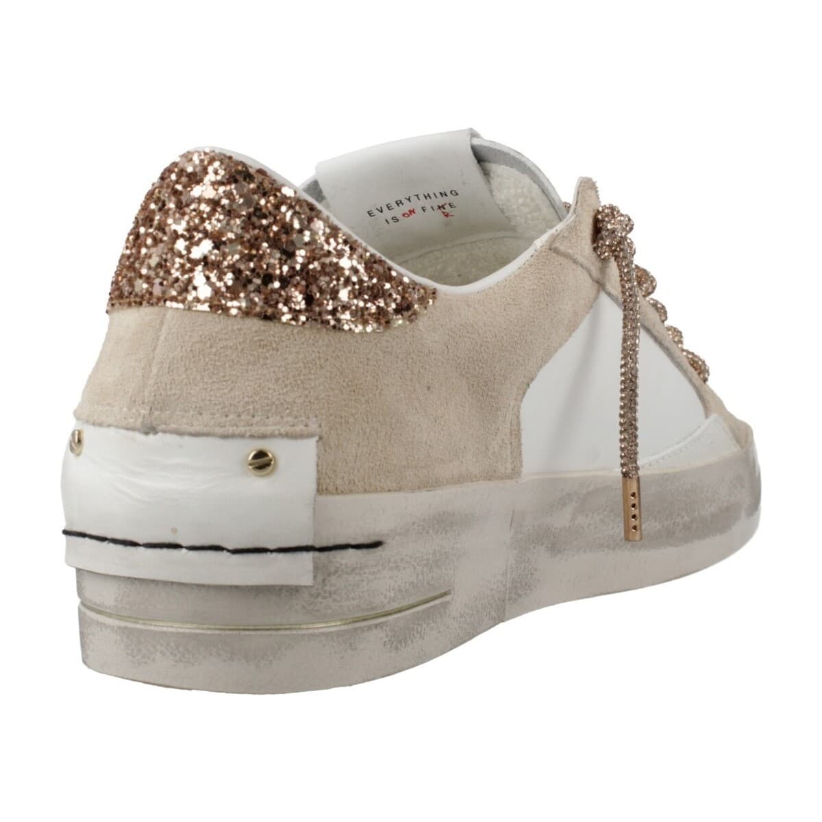 Women's Sneakers Crime London Beige