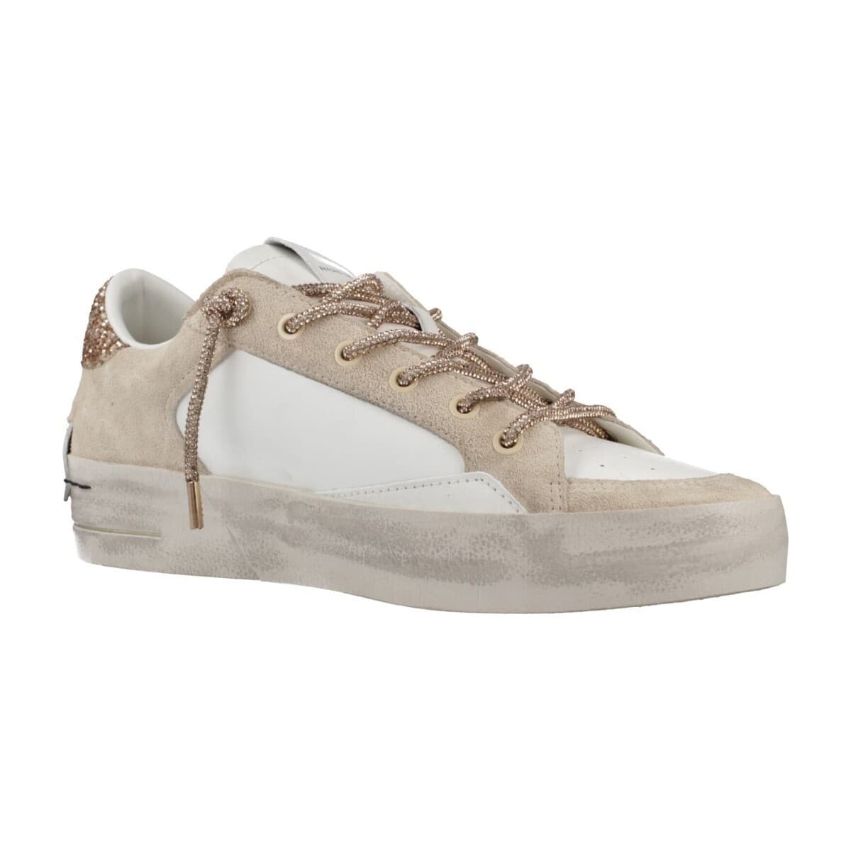 Women's Sneakers Crime London Beige