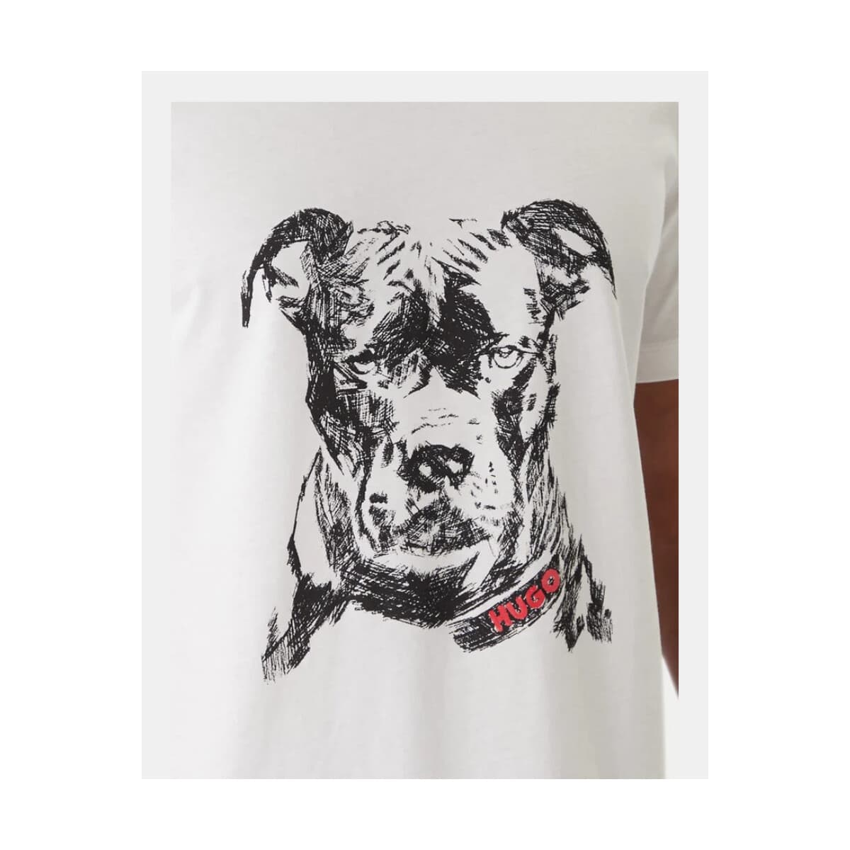 Men's T-Shirts HUGO White