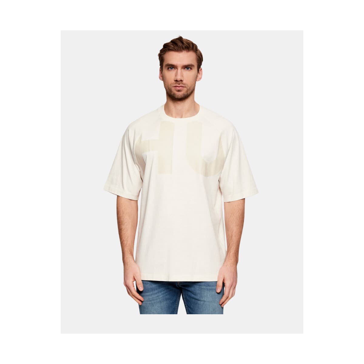 T-shirt με κοντά μανίκια HUGO 50552485 NALFTEE