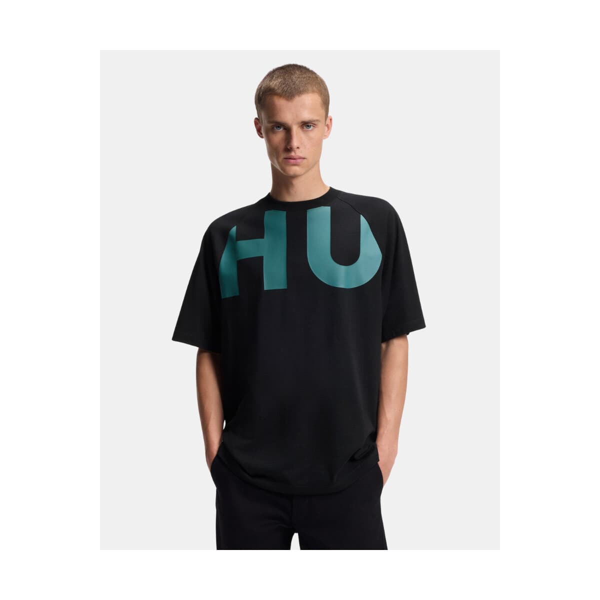 Men's T-Shirts HUGO Black