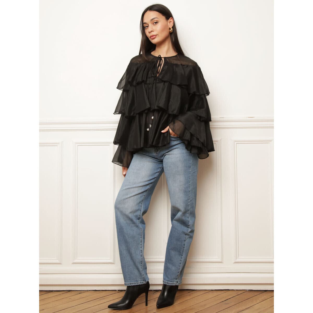 Women's T-Shirts La Modeuse Black