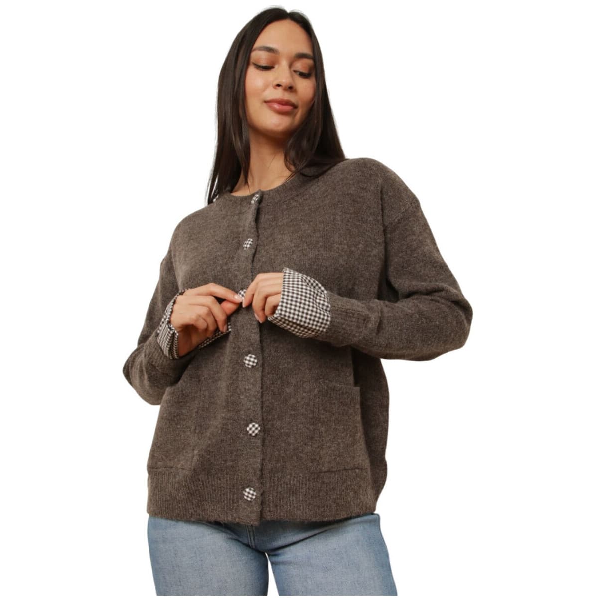 Women's Jackets La Modeuse Brown