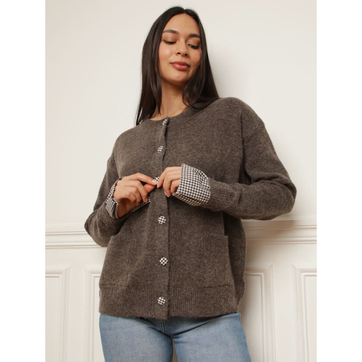 Women's Jackets La Modeuse Brown