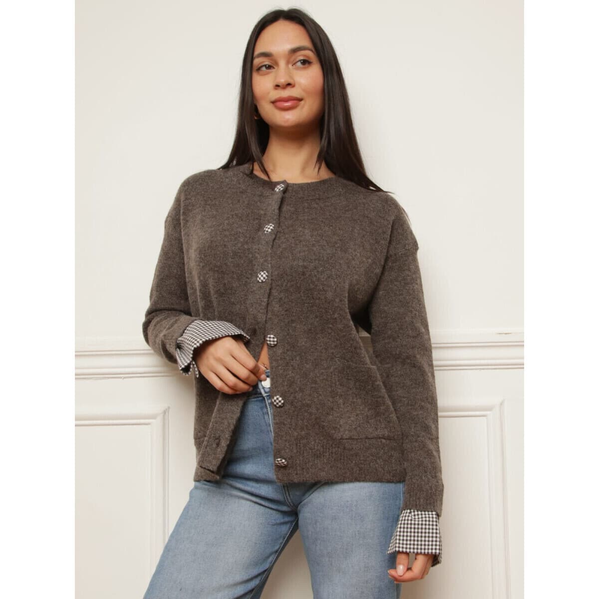 Women's Jackets La Modeuse Brown