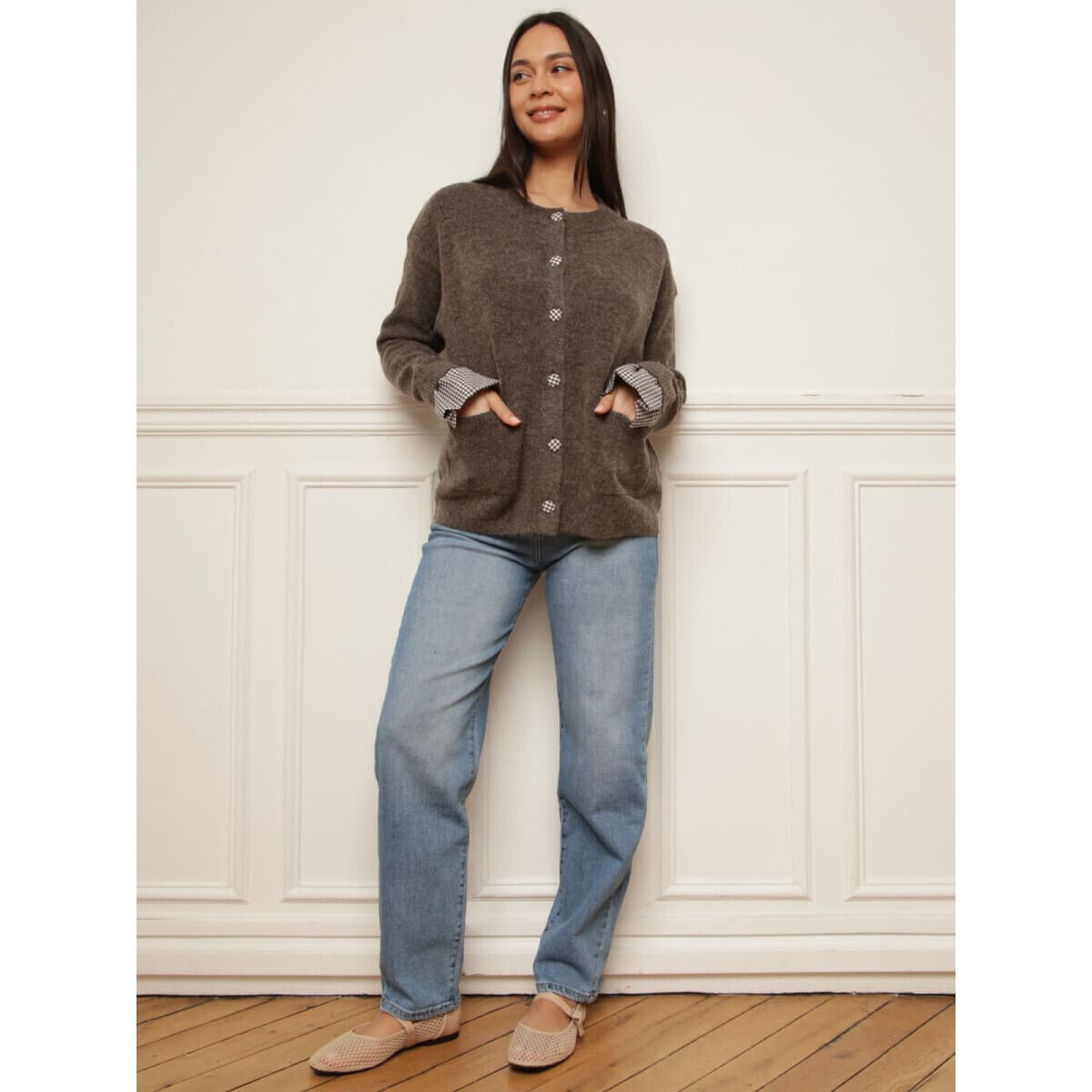 Women's Jackets La Modeuse Brown