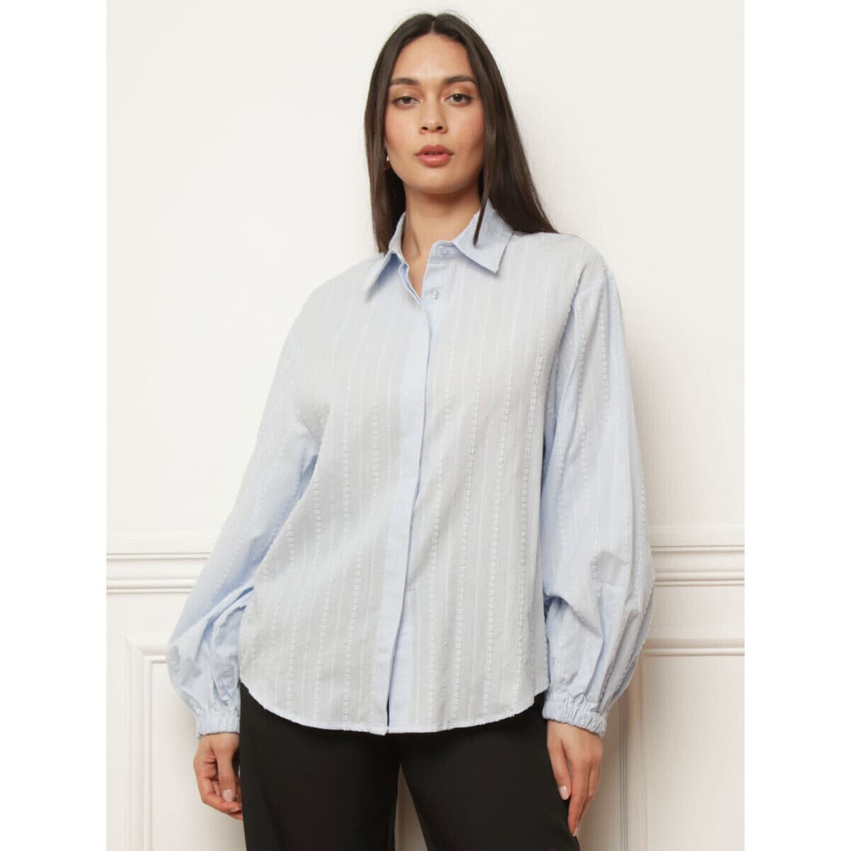 Women's Shirts La Modeuse Blue