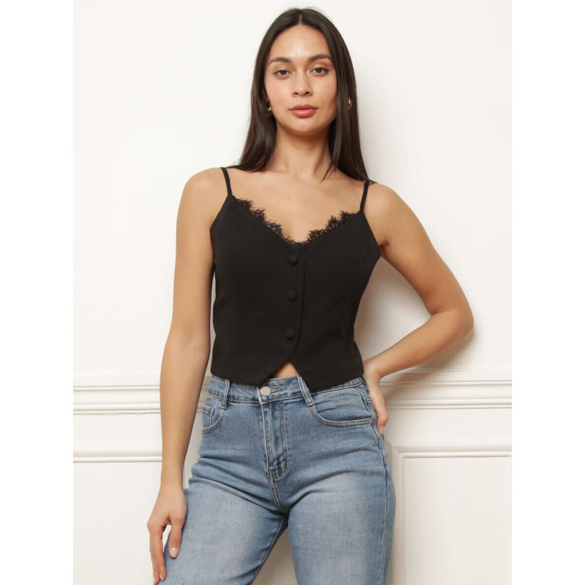 Women's Vests La Modeuse Black