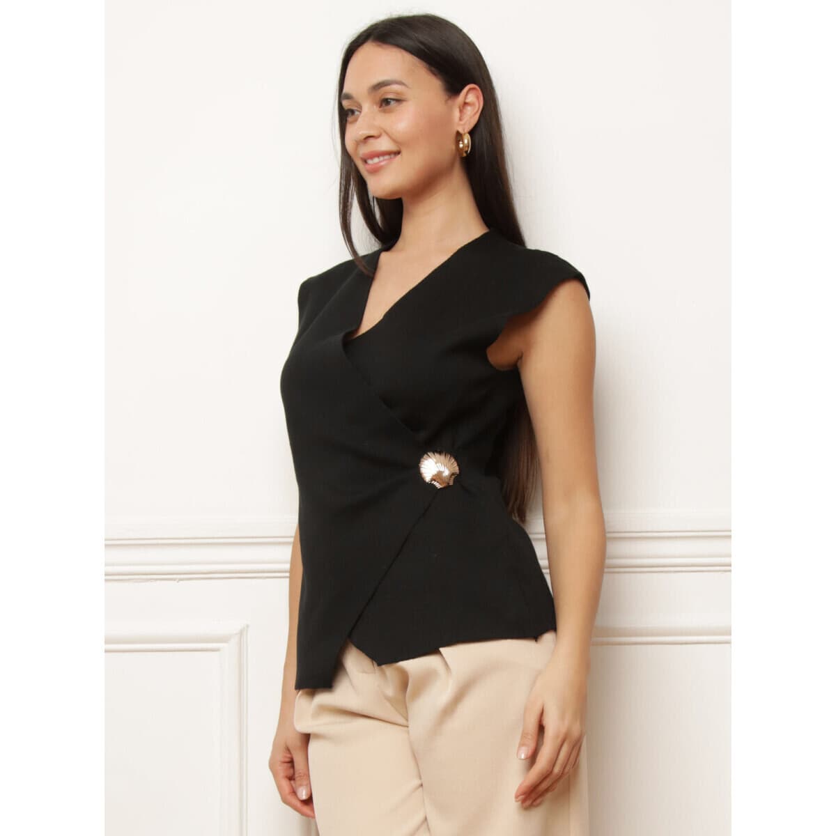 Women's T-Shirts La Modeuse Black