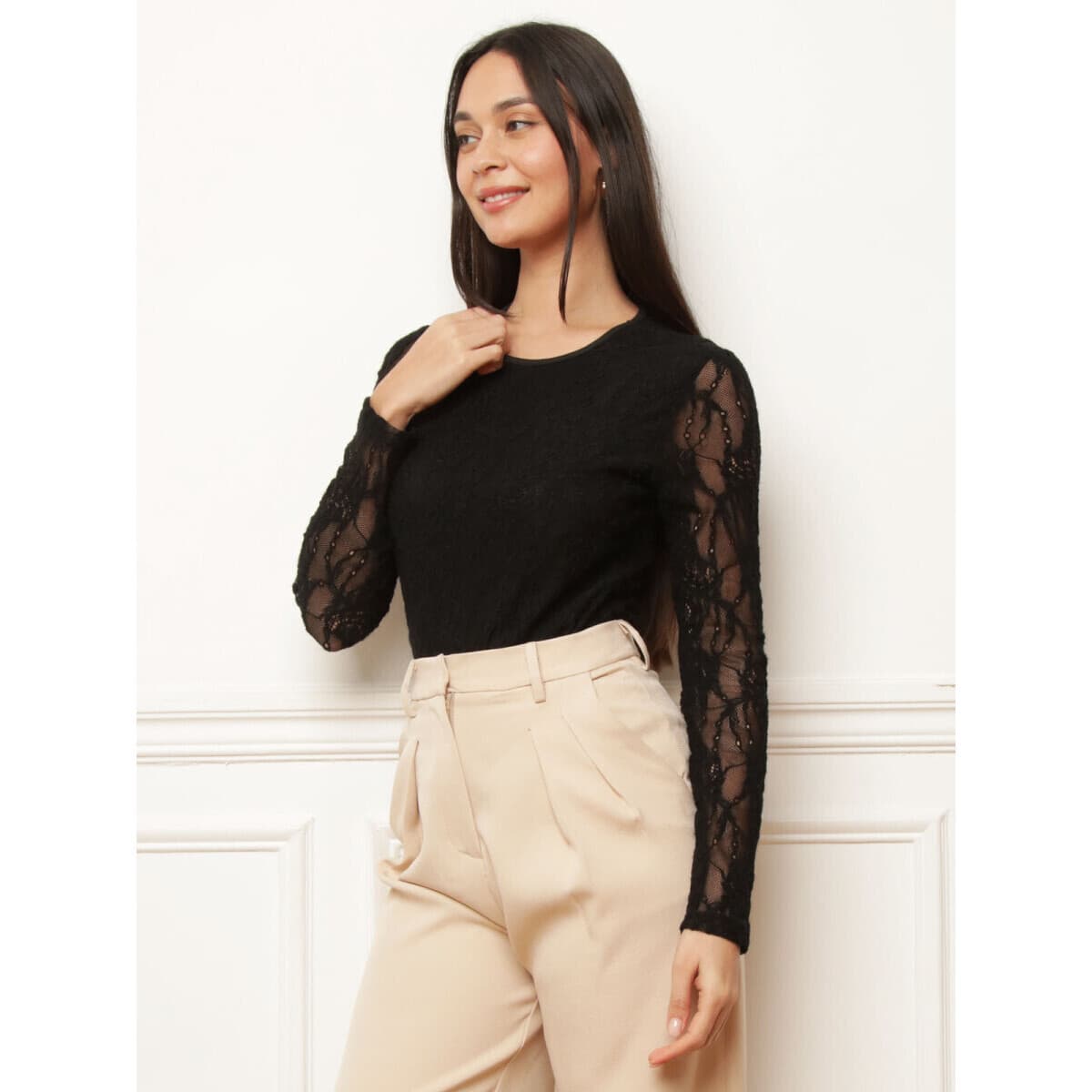 Women's T-Shirts La Modeuse Black